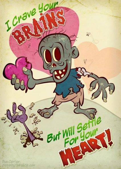 zombie valentines day images